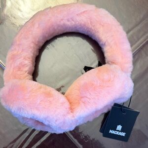 Uni ski Mackage Shearling Down War Muffs - Brand new!
